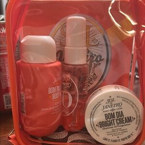 Sol de Janeiro Orange Moisturizer & Body Oil Set